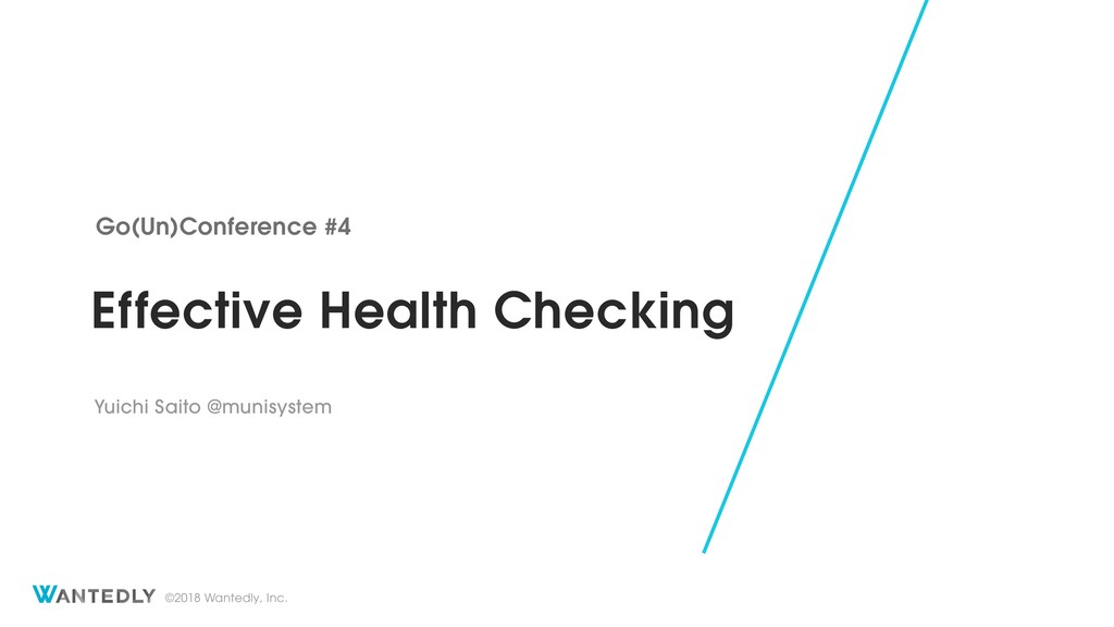 Effective Health Checking
