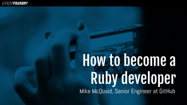 How To Become A Ruby Developer slides thumbnail