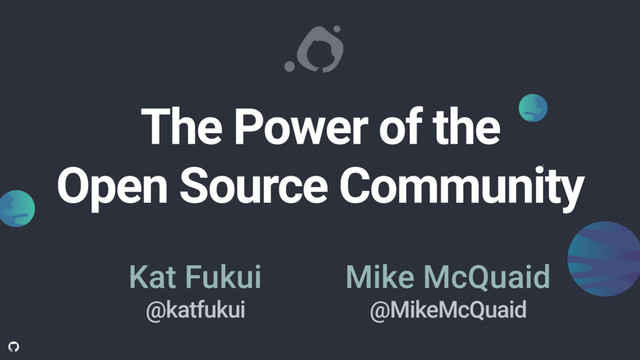 The Power of the Open Source Community slides thumbnail