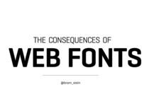 Web Fonts Performance